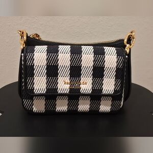 Kate Spade Double Up Gingham Crossbody